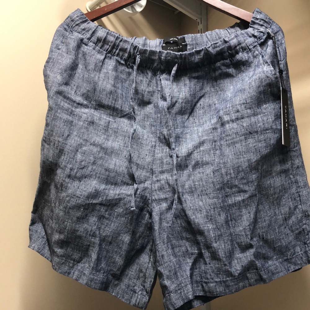 Tahari Linen short